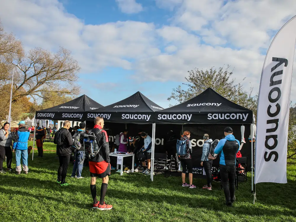 Saucony stánek expo